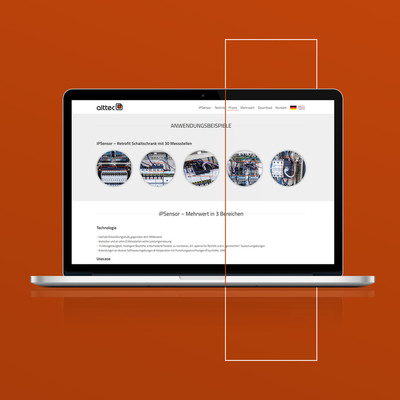 ipsensor Webseite